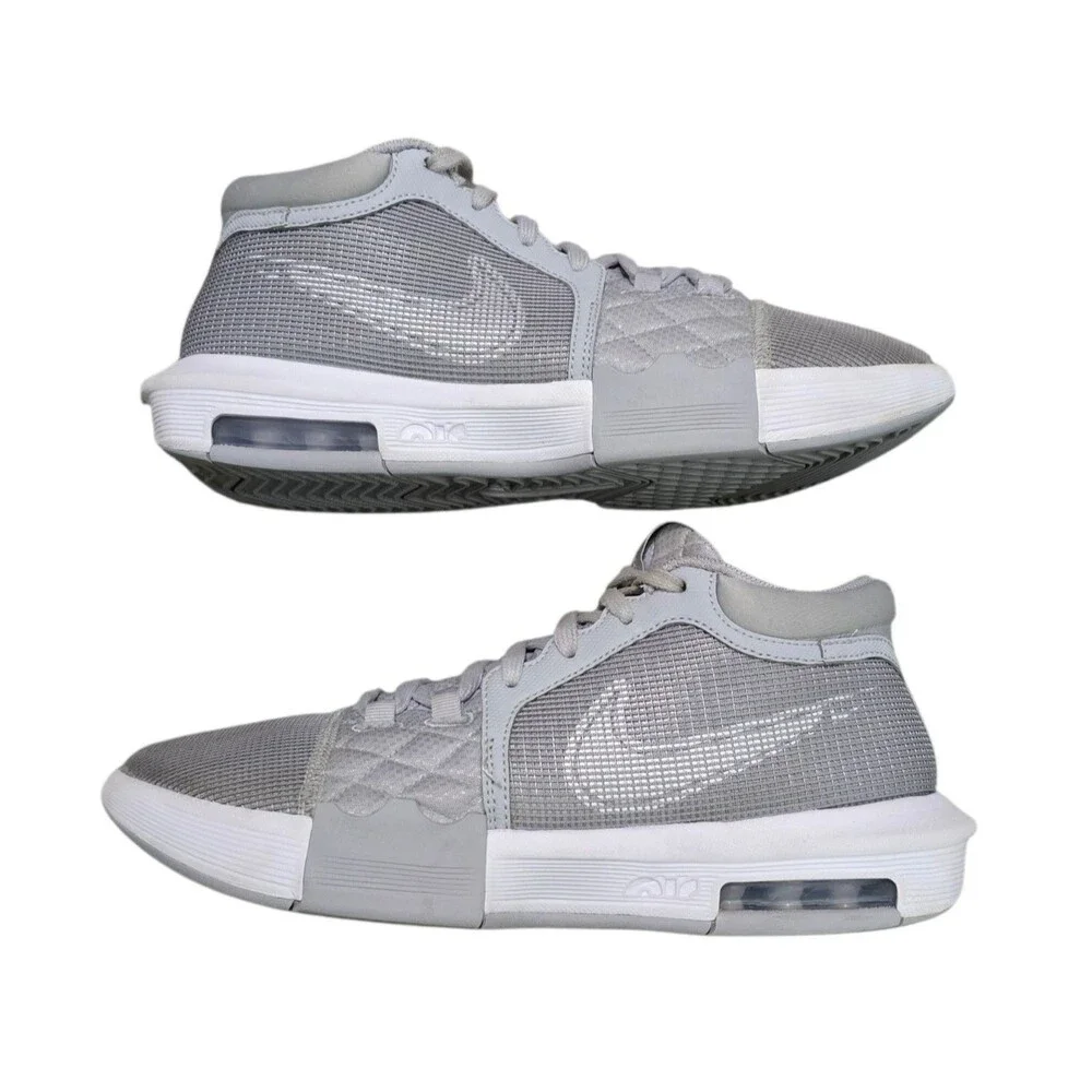 Nike LeBron Witness 8 TB Sneakers Mens Size 10 Shoes Wolf Grey FB9944 001